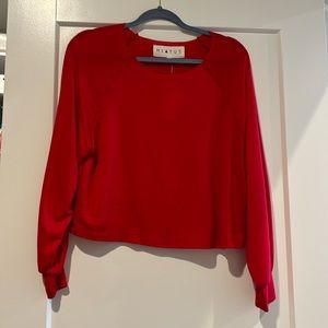 New with tags red top
